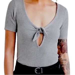 Urban Outfitters Sara Tie Front Top